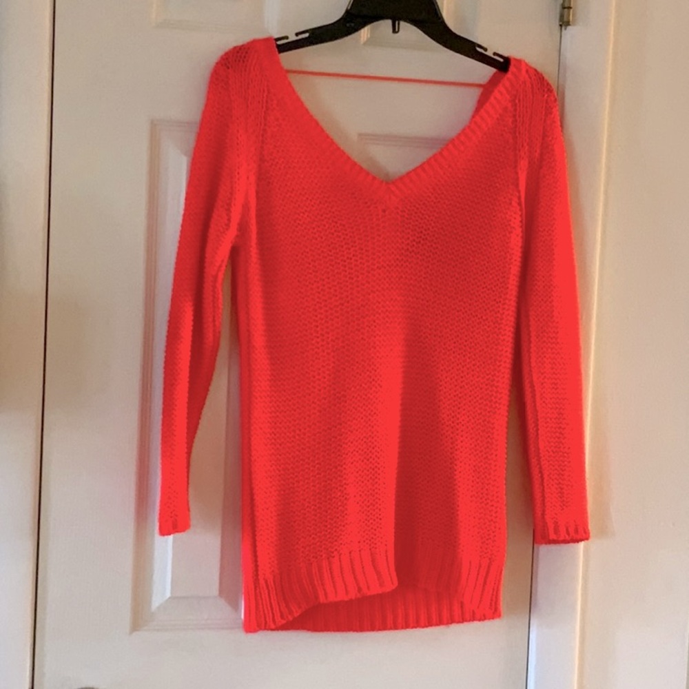 Hot pink sweater